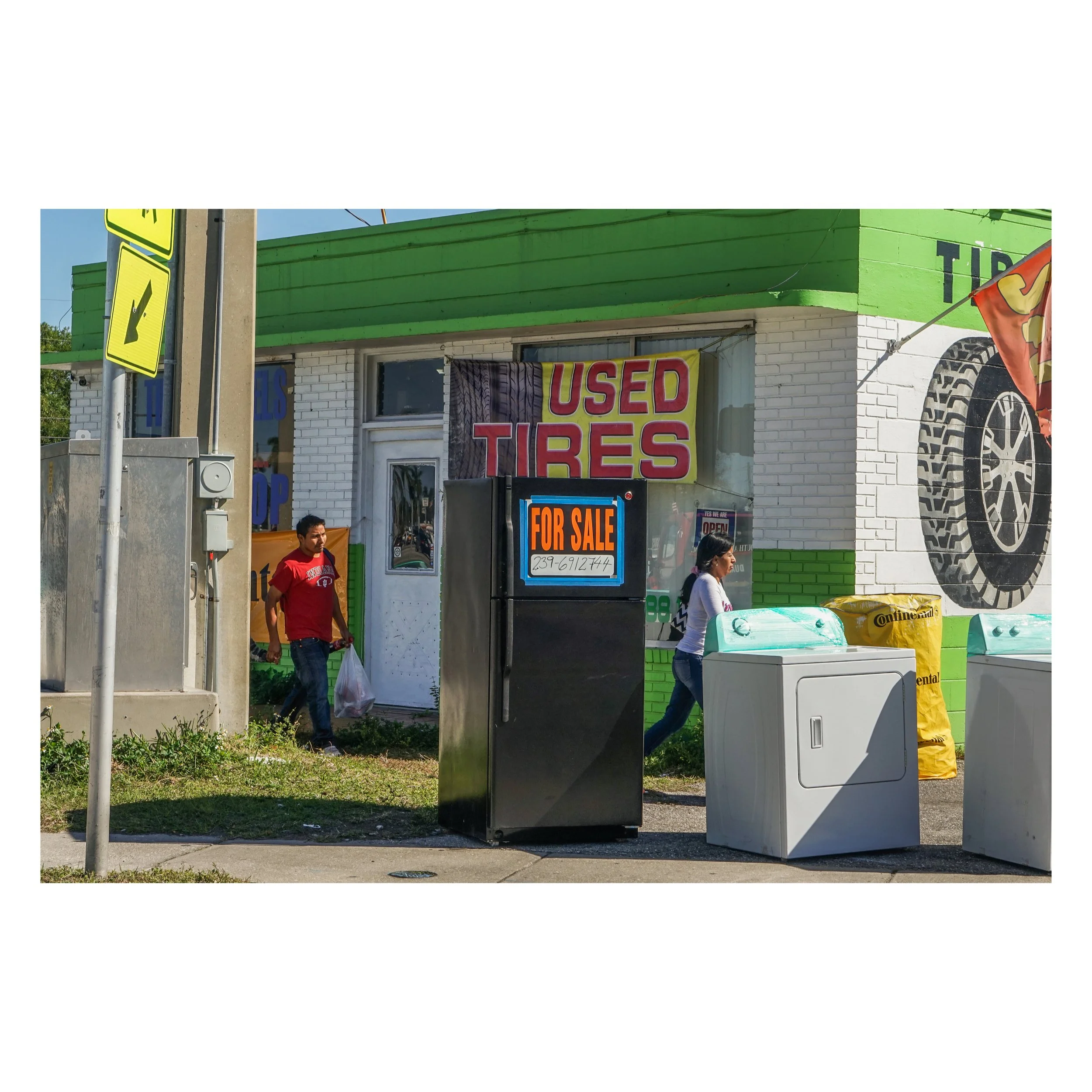 PRINT - BECOMING: America at 250, "Fort Myers, Florida 2016" photograph by Dennis Church, signed 1/1