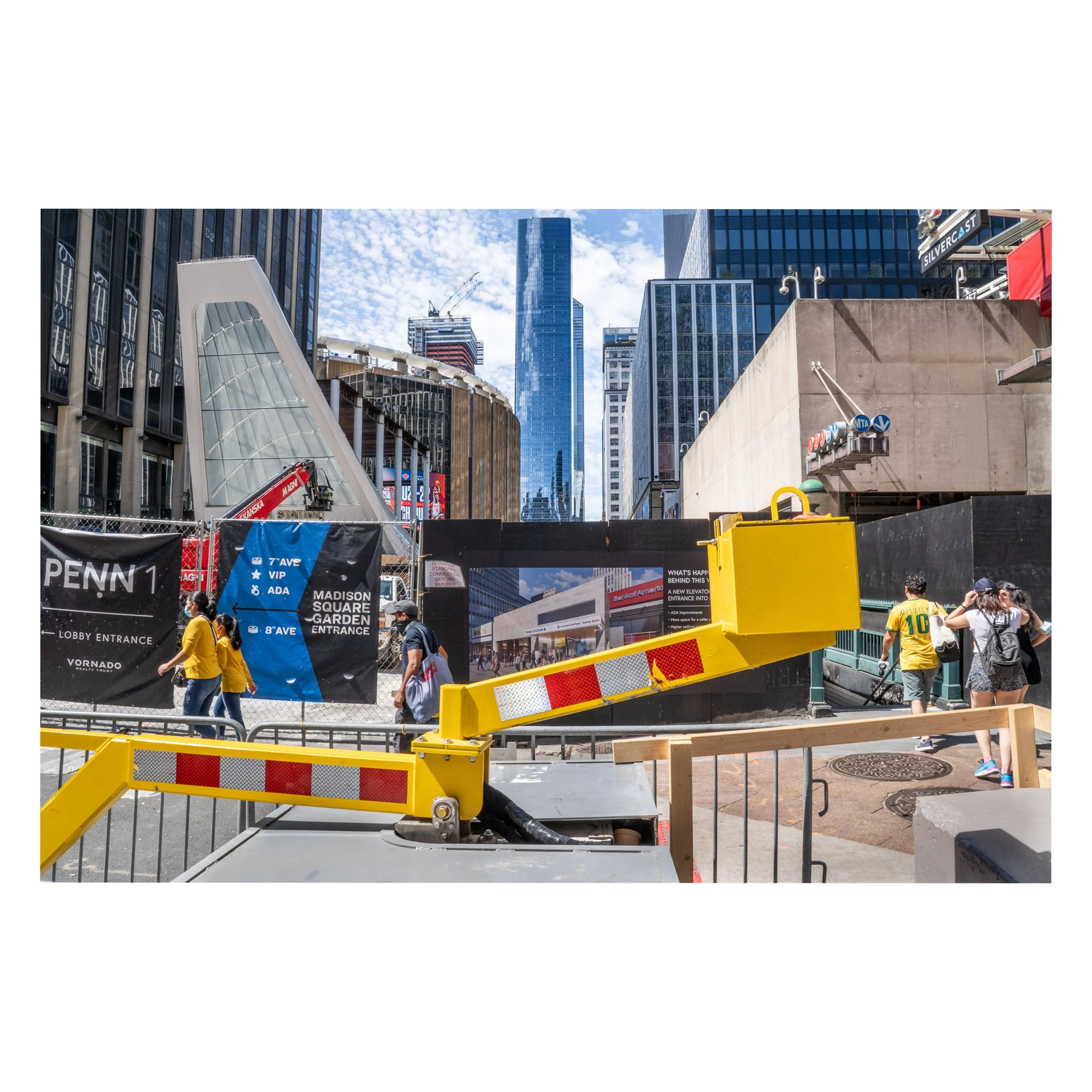 PRINT - BECOMING: America at 250, "Manhattan, New York City, New York 2023" photograph by Dennis Church, signed 1/1