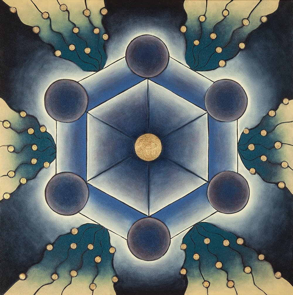 "Beyond" oil painting on canvas by Janel Garza