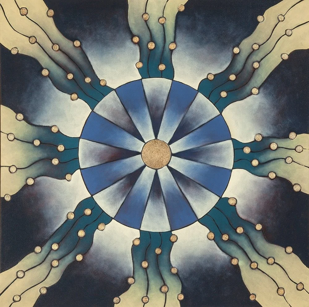 "Unity" oil painting on canvas by Janel Garza