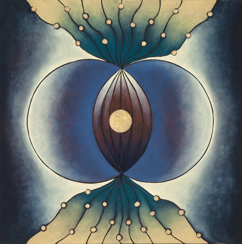 "Separation" oil painting on canvas by Janel Garza