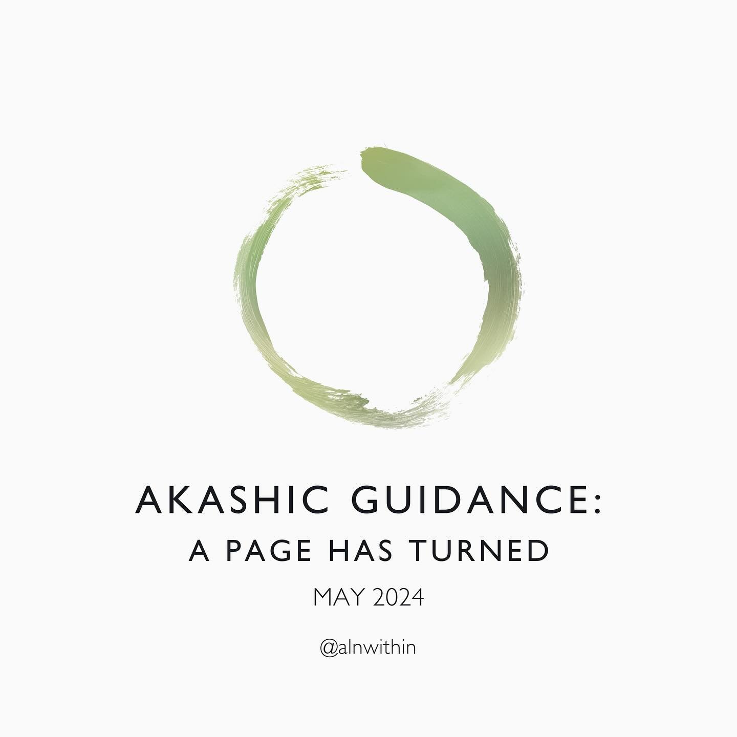The Akashic Guidance for May is in - a page has turned. And it definitely has.⁣ This Akashic Guidance episode is so different from the Akashic episodes I have created for the past few years. I feel the different energy, you can hear it in my channeli