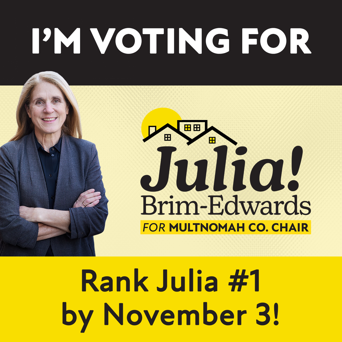 Rank Julia #1 Digital Lawn Sign