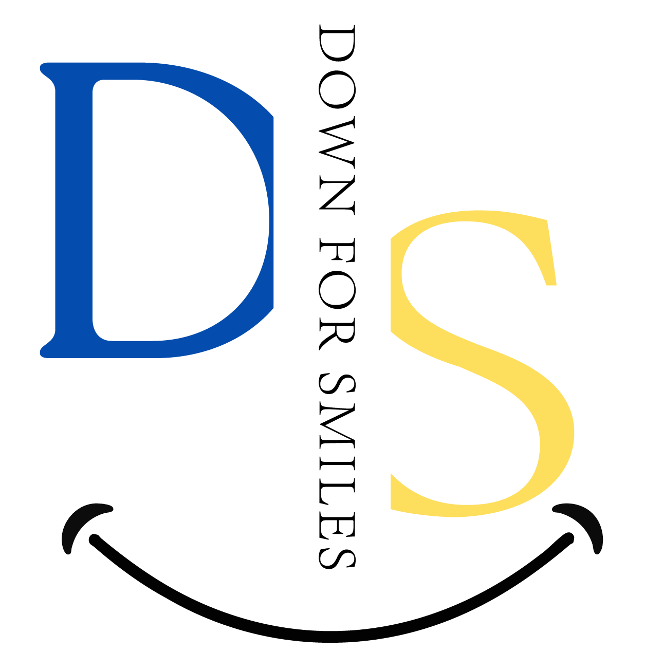 The logo of the Dow Jones Industrial Average, featuring the letters 'D' in blue and 'S' in yellow with a faint black upward arrow beneath.