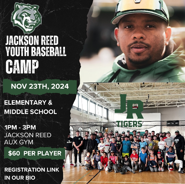 JACKSON REED YOUTH BASEBALL CLINIC