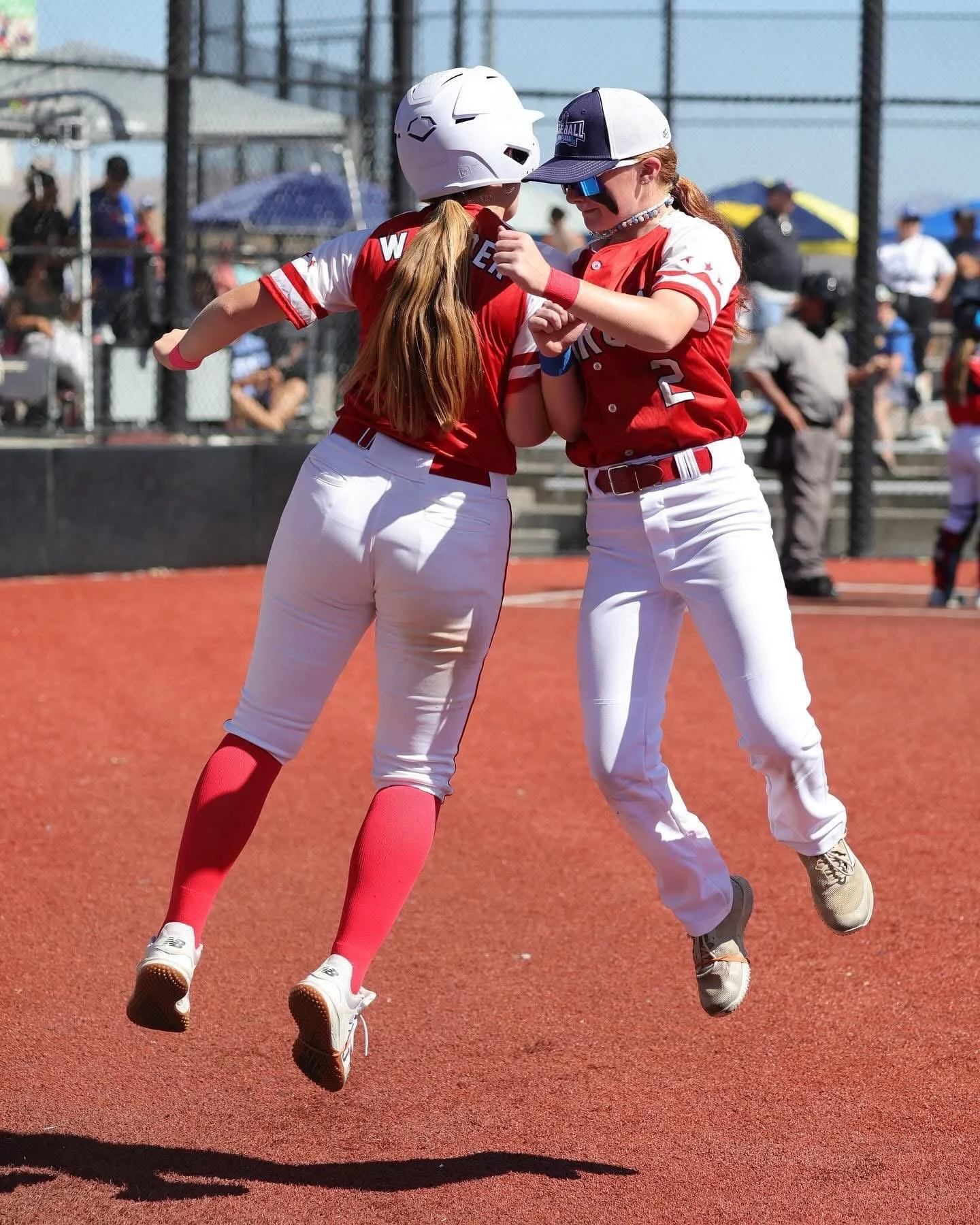DCGB Players Celebrate at Homeplate