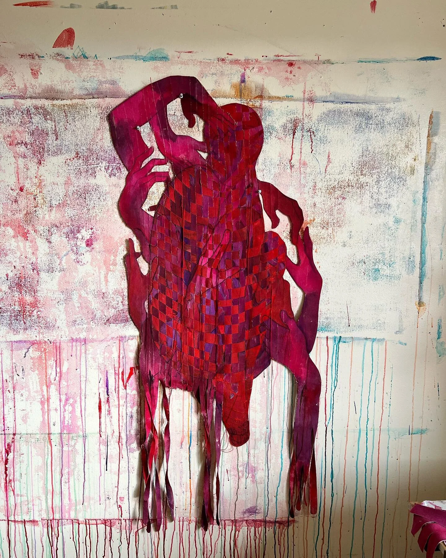 &ldquo;i self destruct in your arms&rdquo;
♡ 
my final work this past semester posed it&rsquo;s own set of challenges but i loved it. as always it&rsquo;s subject to further change but what isn&rsquo;t. i can&rsquo;t wait to get back into the studio 