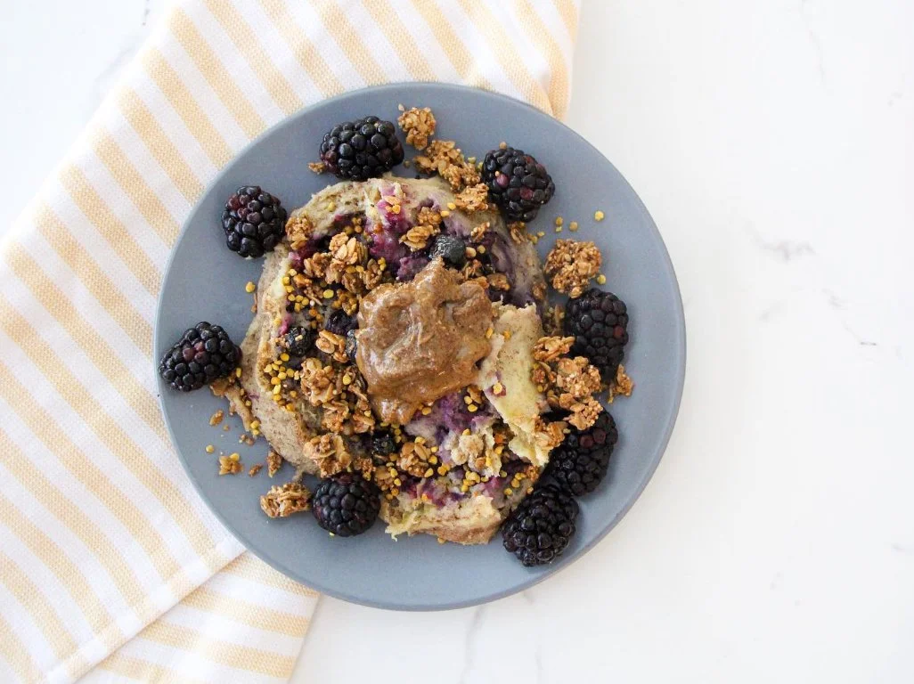 Breakfast Blueberry Banana Mug Muffin
