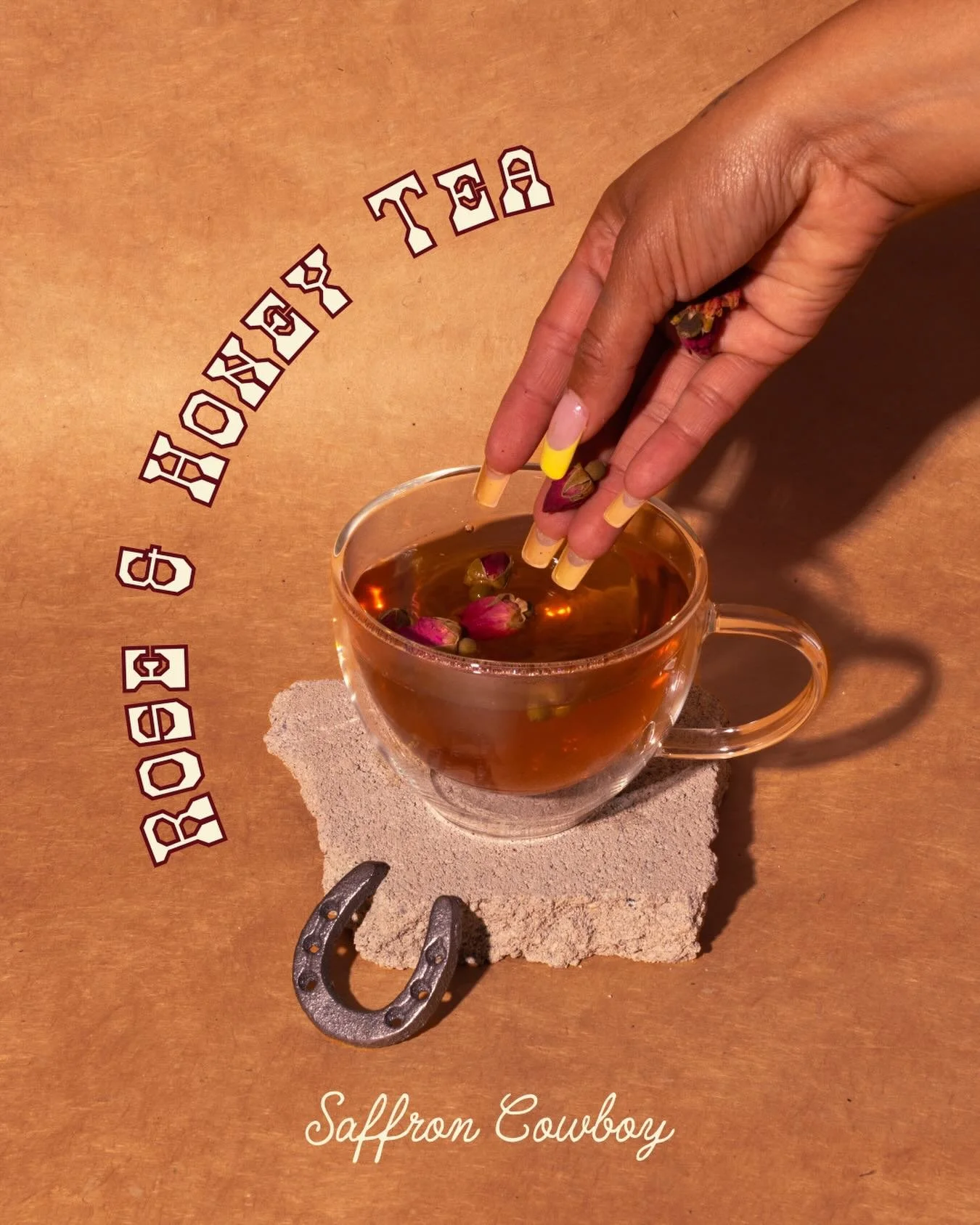 Your Aunties favorite drink after a long day, on her feet at the hospital ( we&rsquo;re only allowed to be doctors, lawyers, or engineers, don&rsquo;t you know&hellip;)

She&rsquo;s kicking back and sipping our rose and honey chai and talking to her 