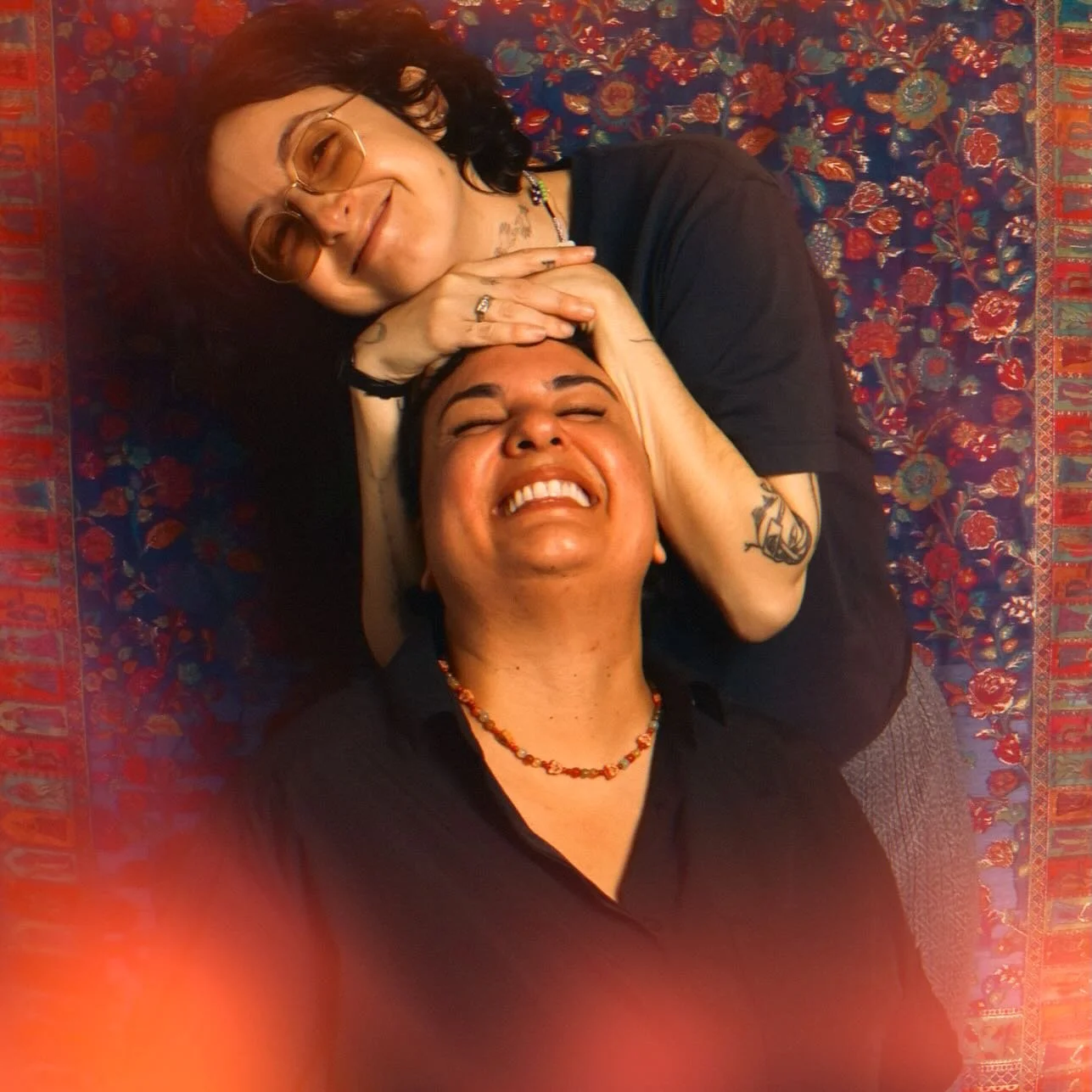 When you and your bff have your own creative businesses (@consent.wizardry &amp; @saffroncowboy)and decide start a business academy ( @wovenbusinessacademy) to teach other creatives, freelances, entrepreneurs the business side of their craft! We want