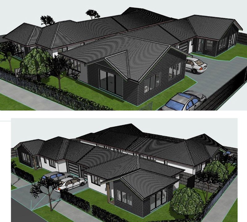 Brymer design, Vaughan Priddey, architecture, house design, Hamilton,Waikato, apartments, flats, duplexes, taupo