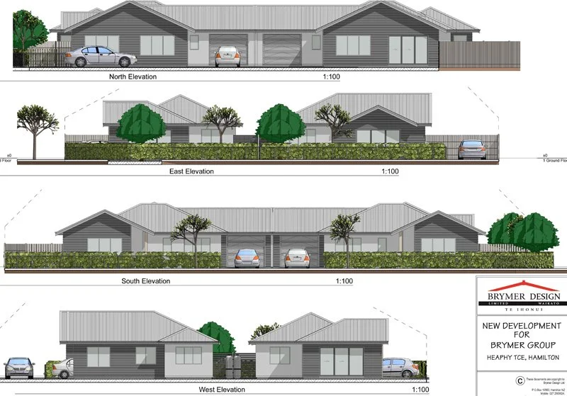 Brymer design, Vaughan Priddey, architecture, house design, Hamilton,Waikato, apartments, flats, duplexes, taupo