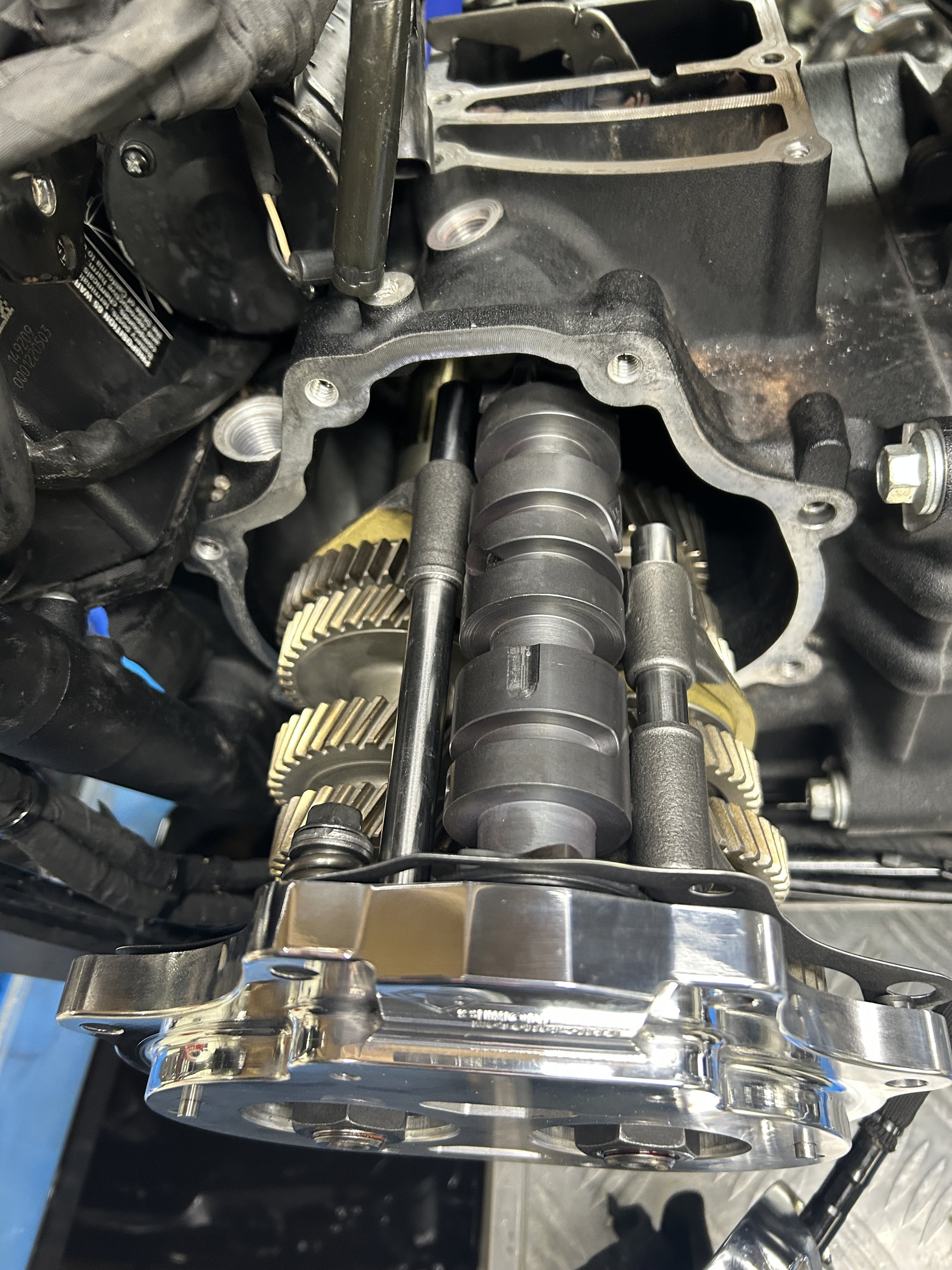 The Heavy Duty gold edition with polished support plate