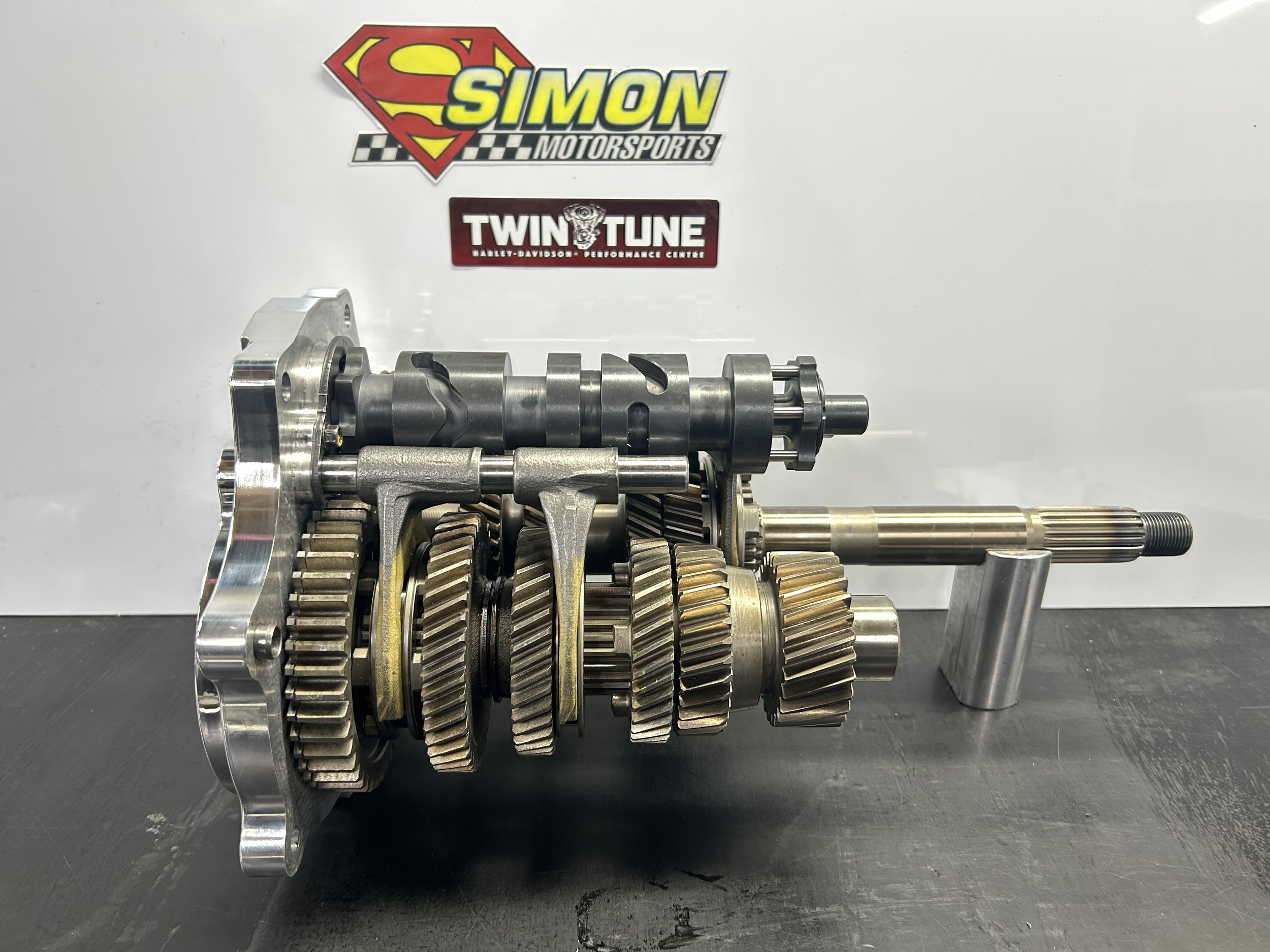 The Heavy duty gold edition Billet support plate, Billet shift drum, back cut, Shot peened, Cryo treated