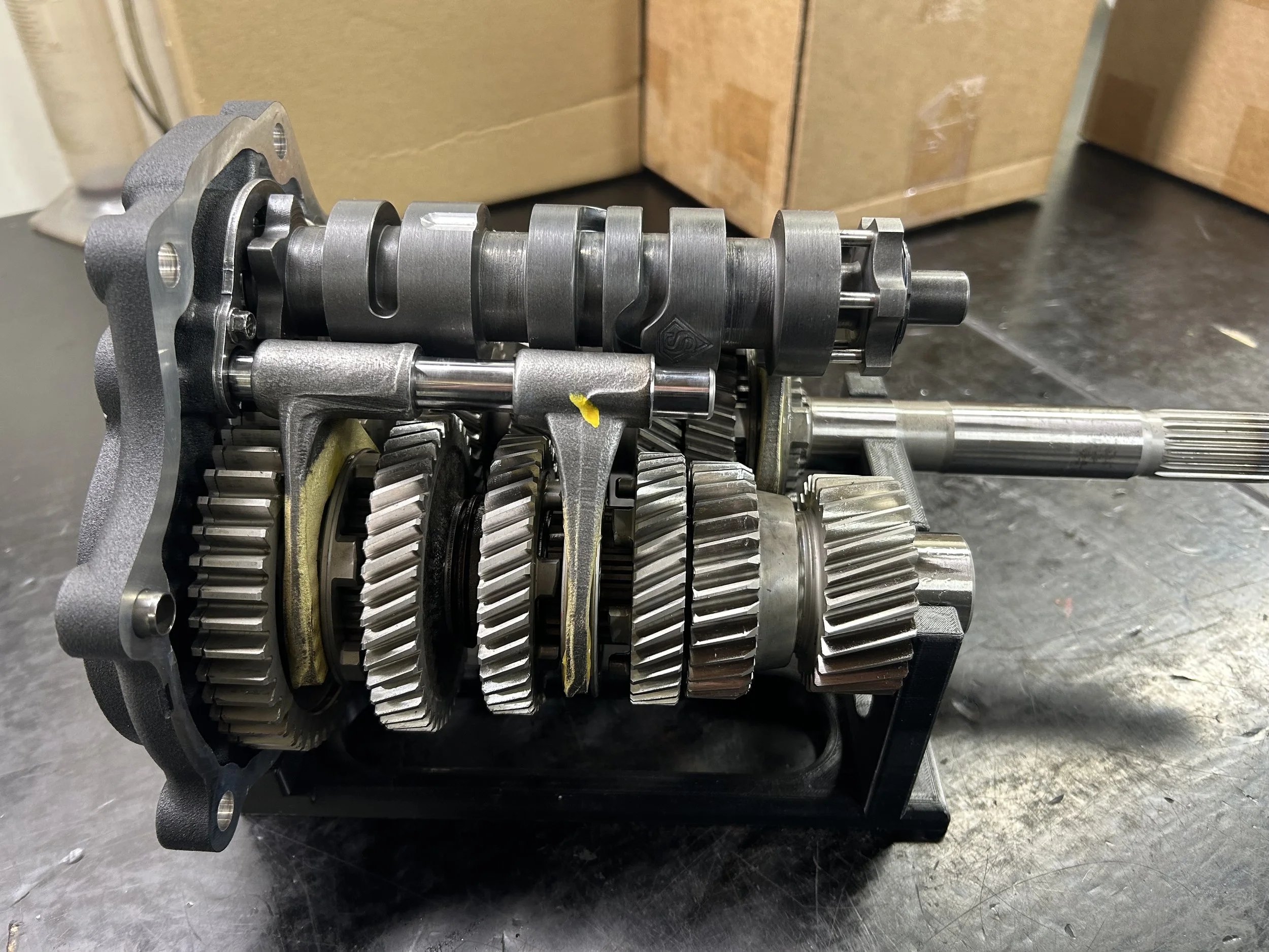 Basic street with SImon Motorsports shift drum