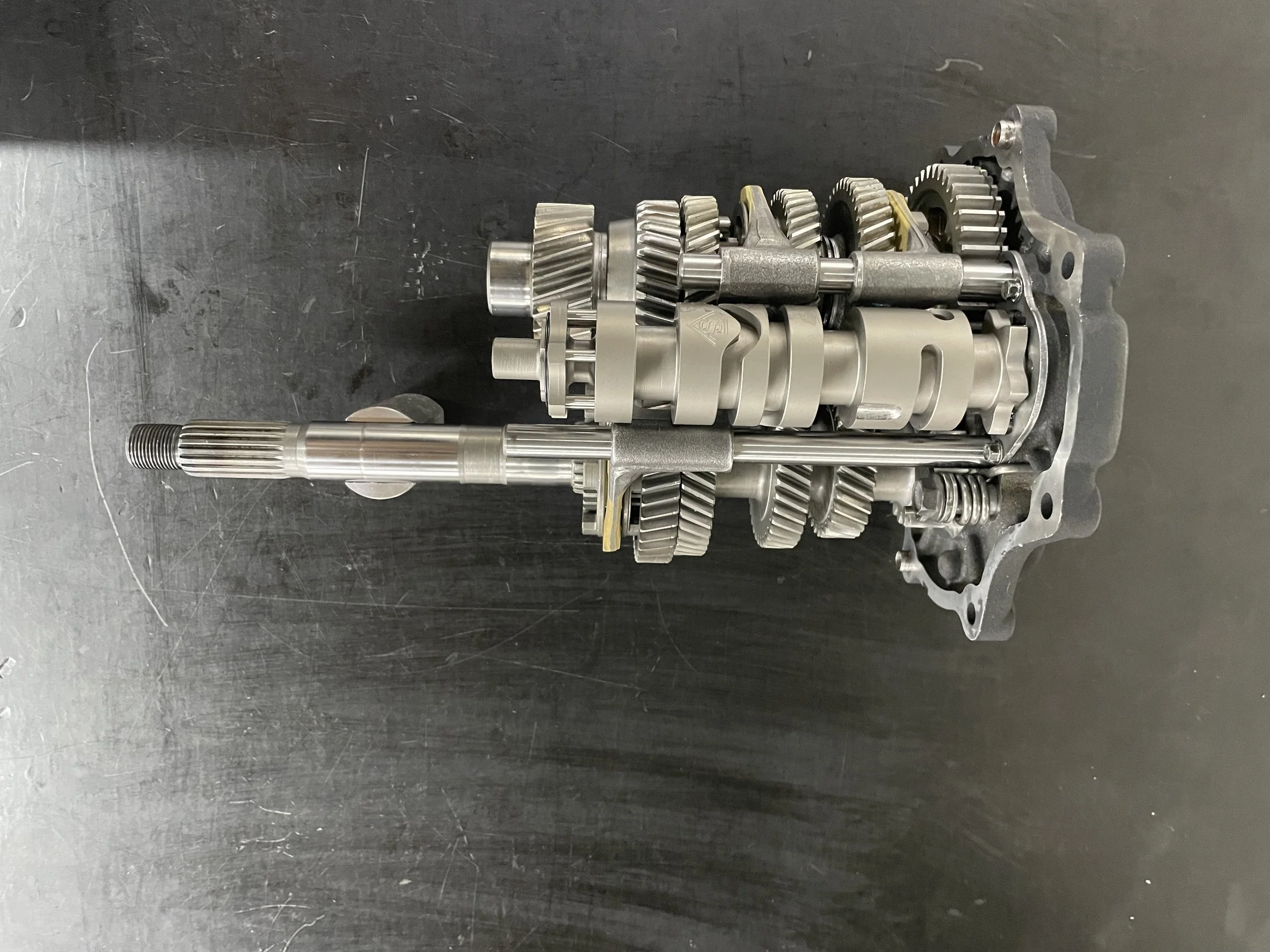 Street Pro back cut with Simon Motorsports shift drum