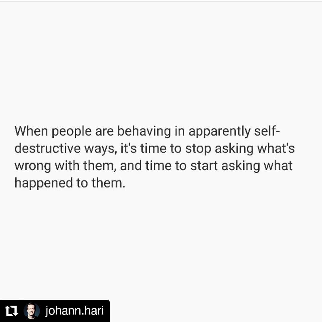 🙌 @johann.hari #repost #trauma #traumarecovery #traumainformed #recoveryjourney #recoveryispossible #recoverywarrior #recovery #addictionrecovery #addiction 
#lovewins #loveistheanswer 
#noshame #shame
#therapyworks #therapy 
#counselingworks #couns