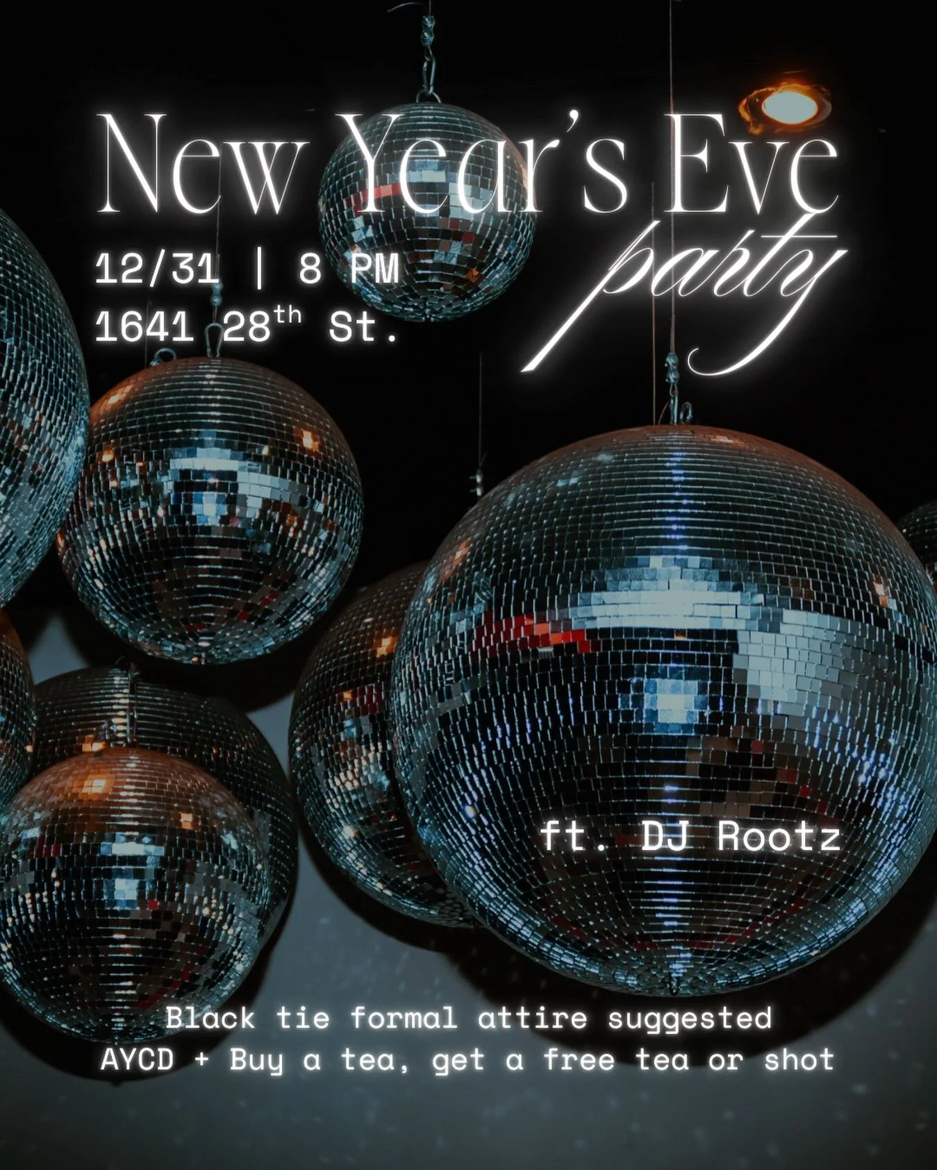 Wednesday night let&rsquo;s ring in the new year in style! Party at 8 PM and specials all night long, ft. @dj_rootz_boco 🪩🎊 Black tie formal attire recommended 💃
.
.
.
#therootkavaco #newyearseve #nye2026 #djrootz #bula
