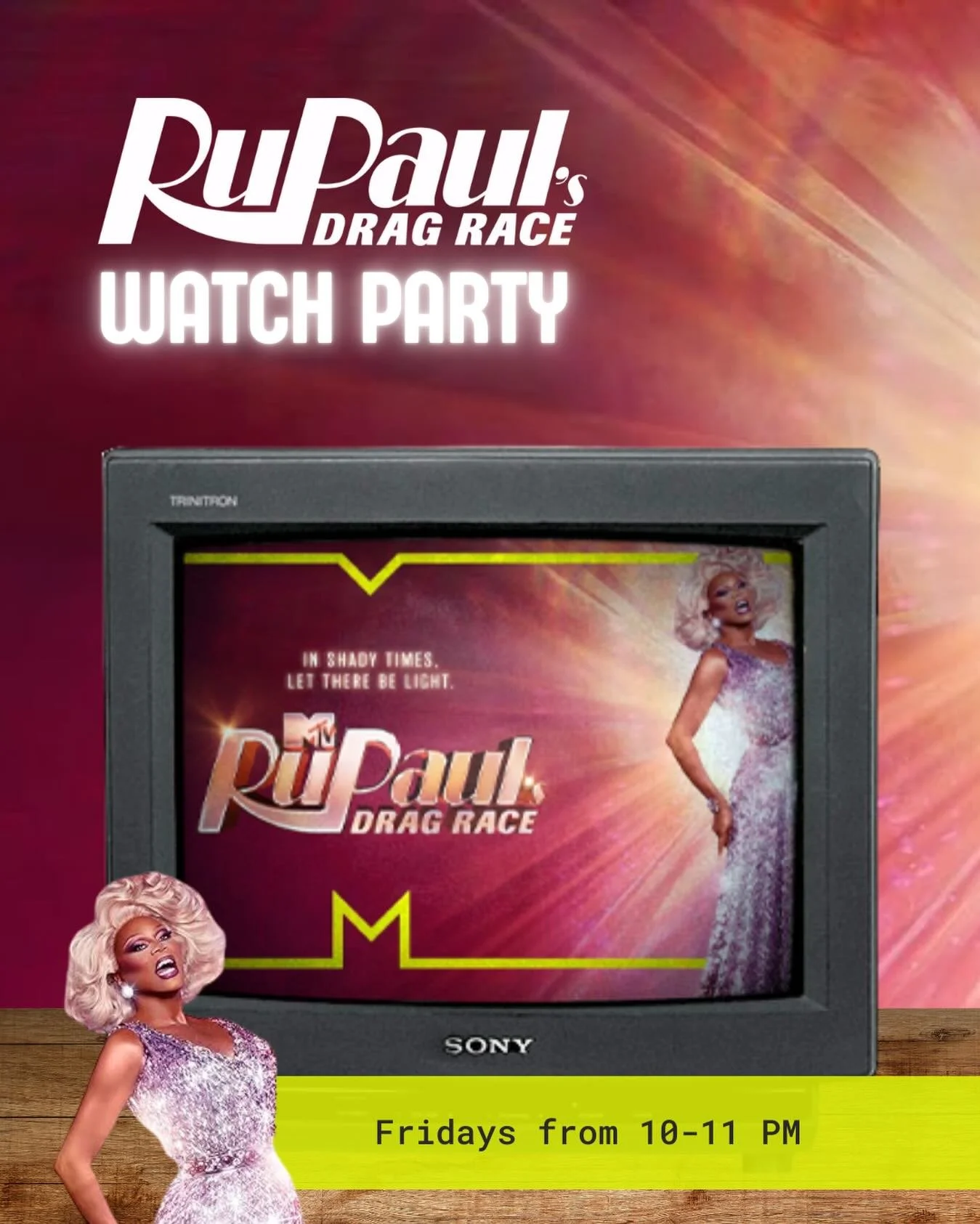Calling all the gays (&amp; allies)! RuPaul&rsquo;s Drag Race watch party every Friday at 10, hosted by Anne. Stop by tomorrow night and stay fierce, hunny! 🌈
.
.
.
#therootkavaco #rupaulsdragrace #watchparty #kavabar #bouldercolorado