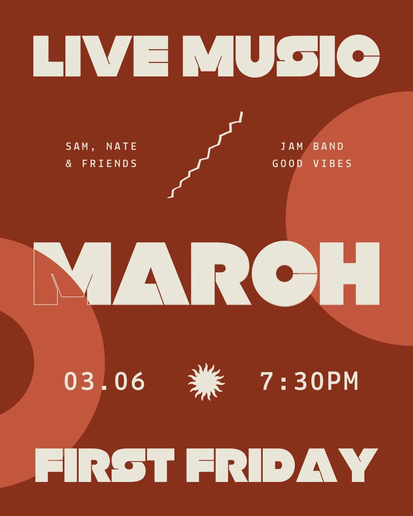 Sam, Nate, &amp; Friends are BACK this Friday 3/6 at 7:30! Join us in kicking off a new month at The Root! @samjazzblues @greenguitar89 
.
.
.
#therootkavaco #firstfriday #livemusic #kavabar