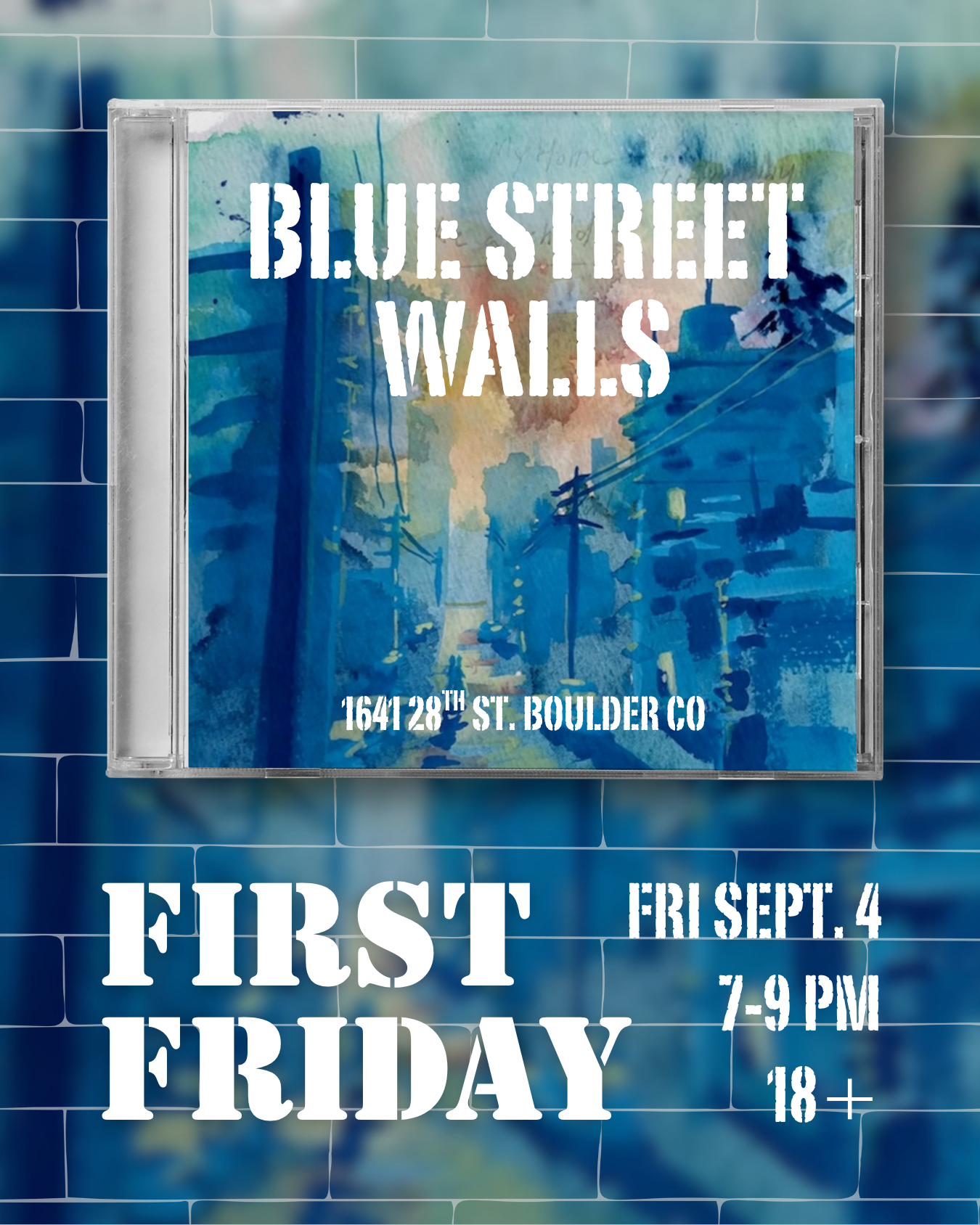 First Friday: Blue Street Walls