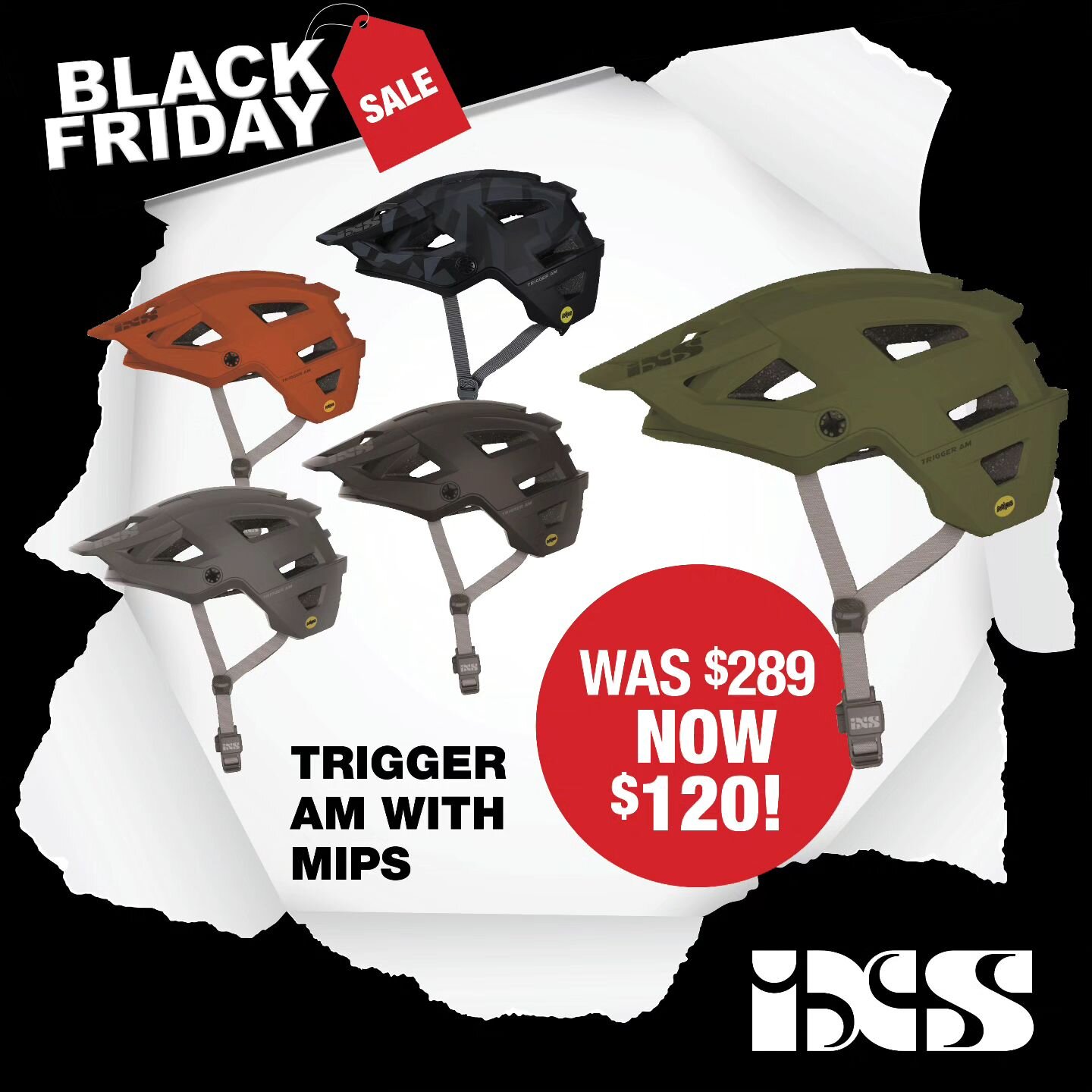 Joining the Black Friday Sales hype.
IXS Trail helmets, the bees knees of mtb helmets.
Now $120. Different colors available.
Full Face models go for $169