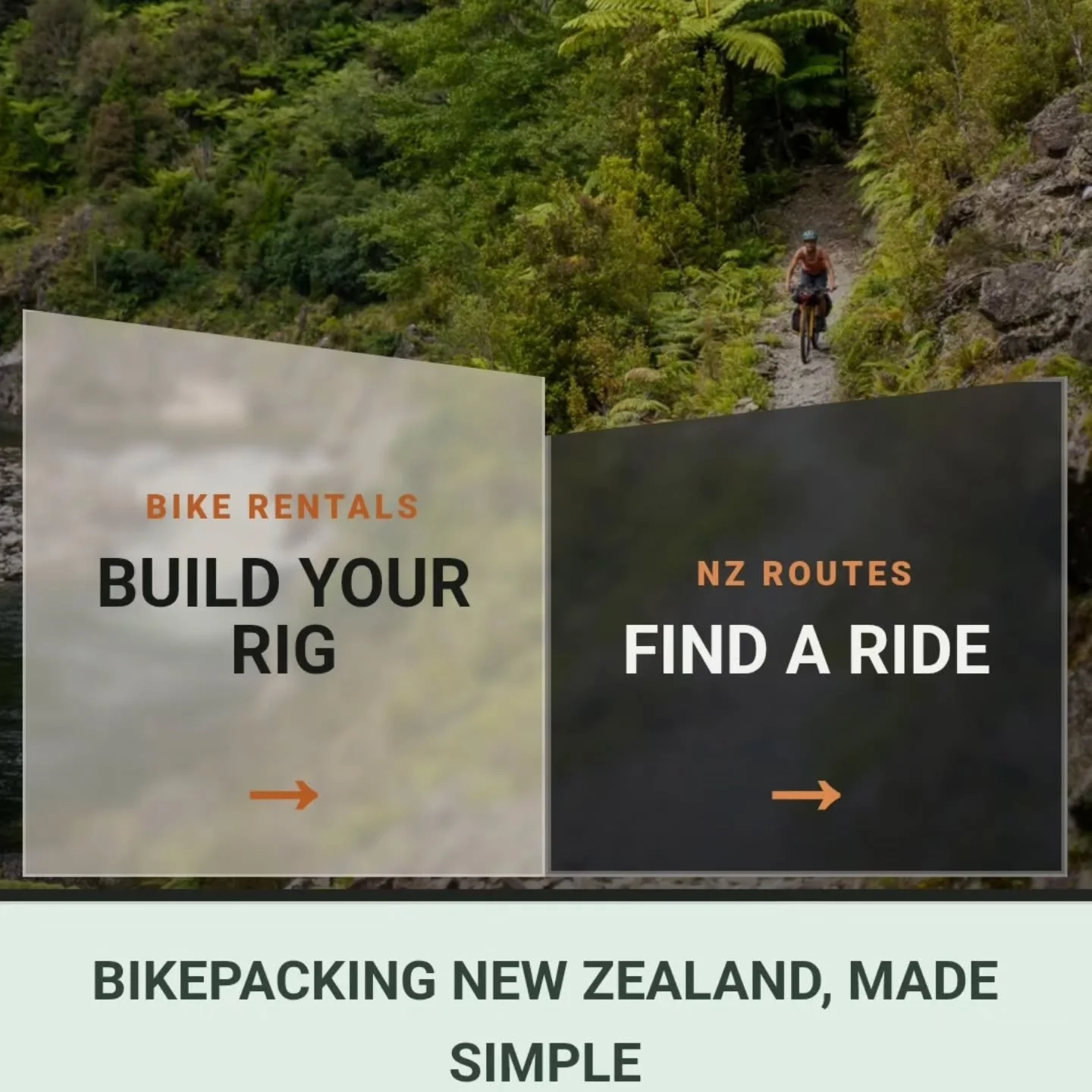 Won't be long before bikepacking season is upon us.
We have been brainstorming and created a website to plan your bikepacking adventure accordingly to NZ conditions.
A truck load of routes and gear information.
Bike and gear rental options.
It's all 