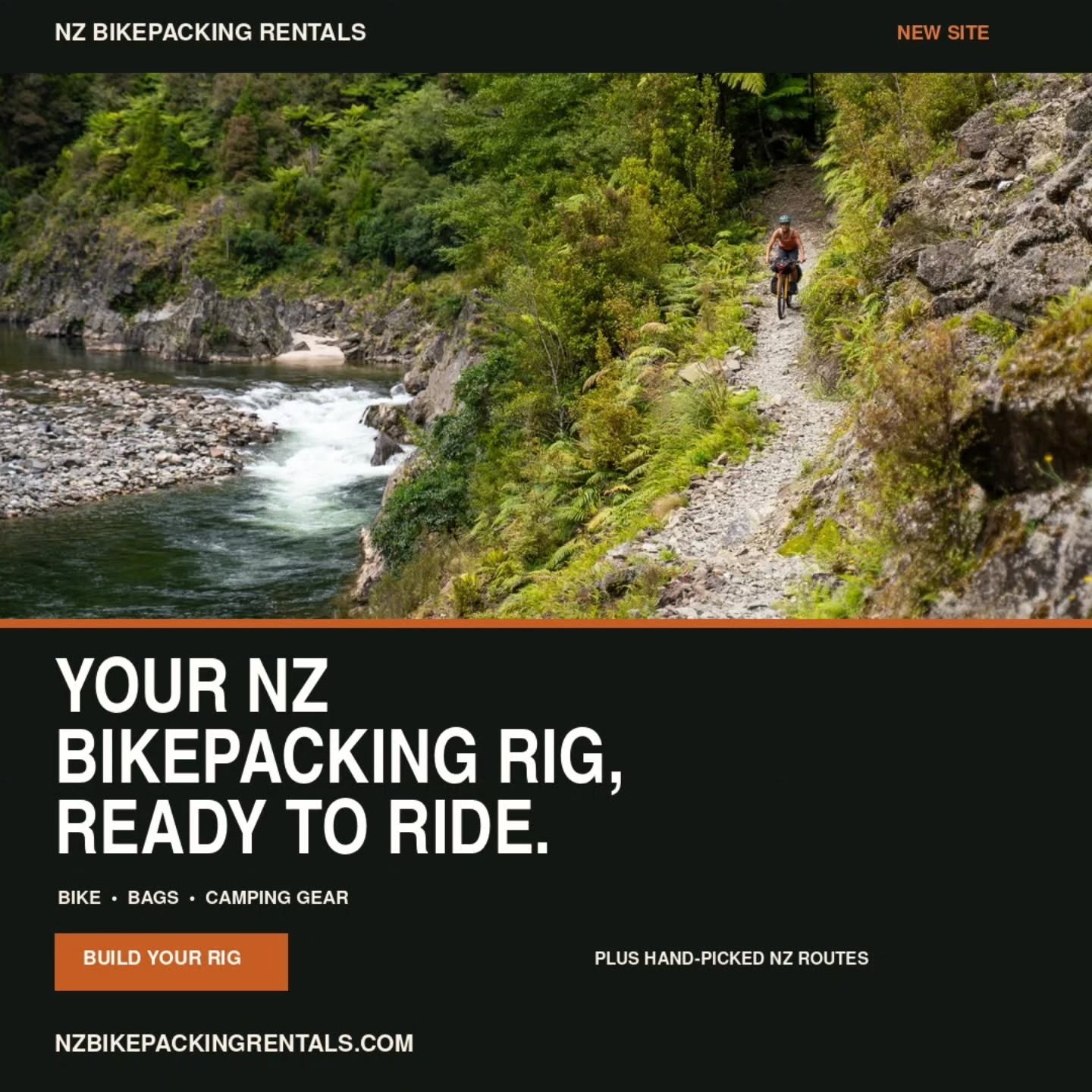 Check out our new bikepacking website. New routes added regularly and all info on how to bikepack in NZ without travel hassles.
#bikepackingnz