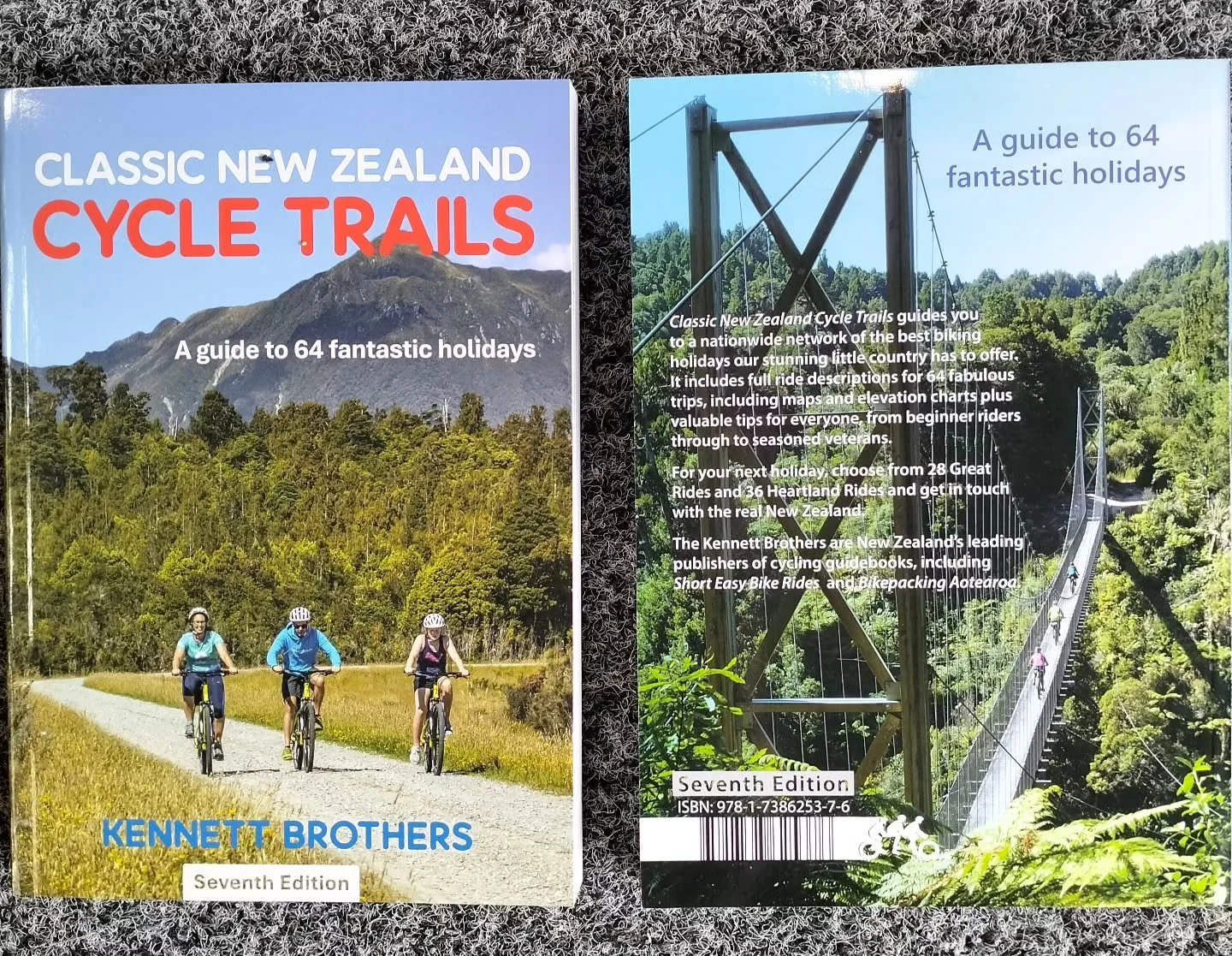 Classic NZ Cycle Trails new edition now in store.
The perfect Xmas gift for your bike loving hubbie or missus.
#kennettbrothers 
#bikepackingnz 
#nzbikepackingrentals