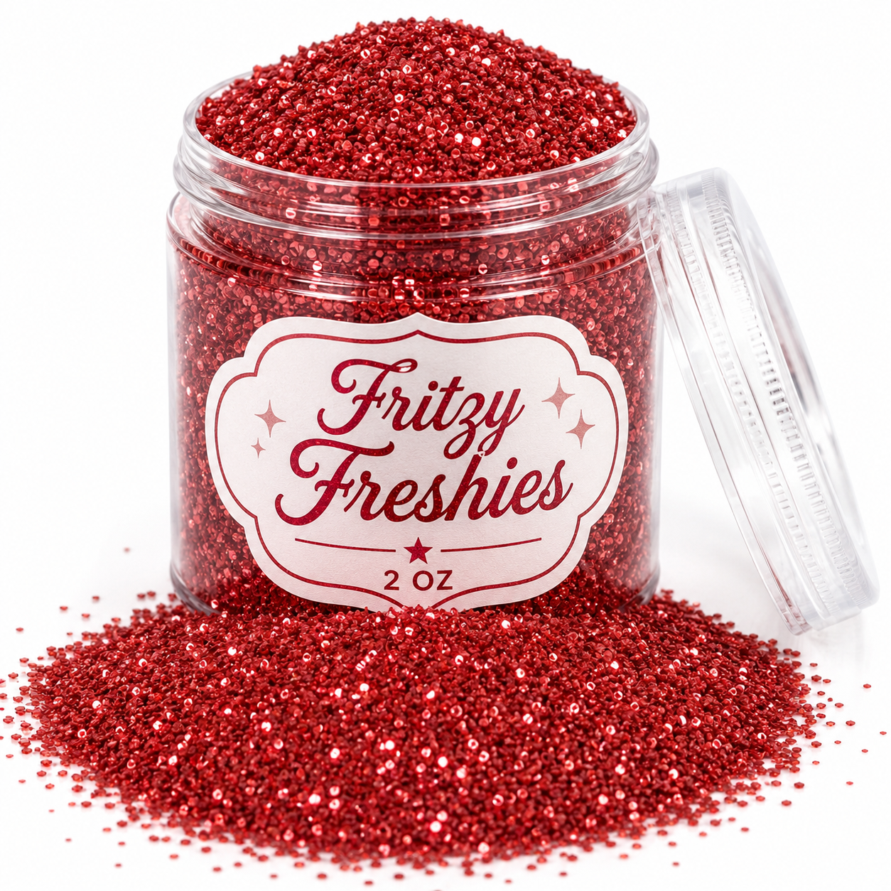 Red Apple Radiance fine glitter