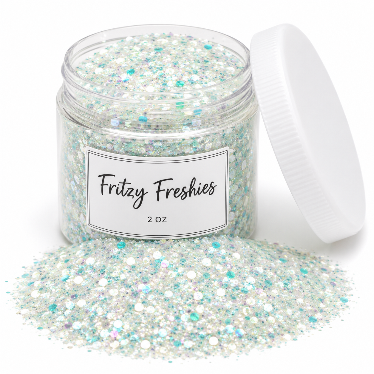 Ghost Iridescent Chunky Glitter