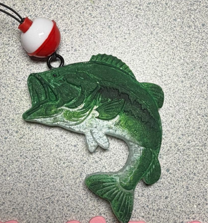 3D Bass Fish