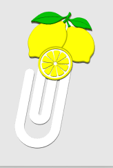Lemon Paper clip