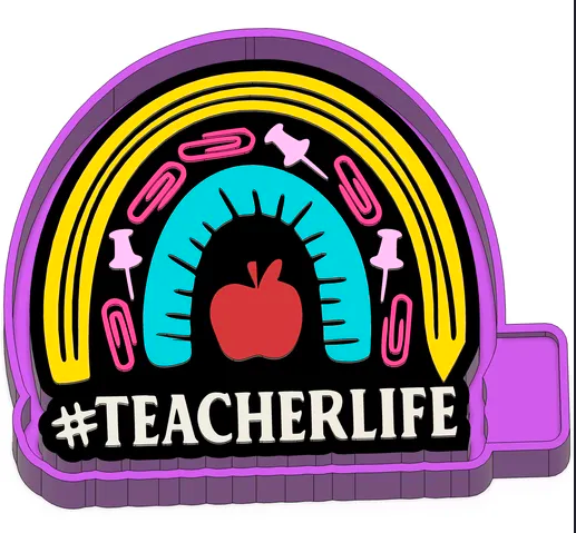 Teacher Life Rainbow
