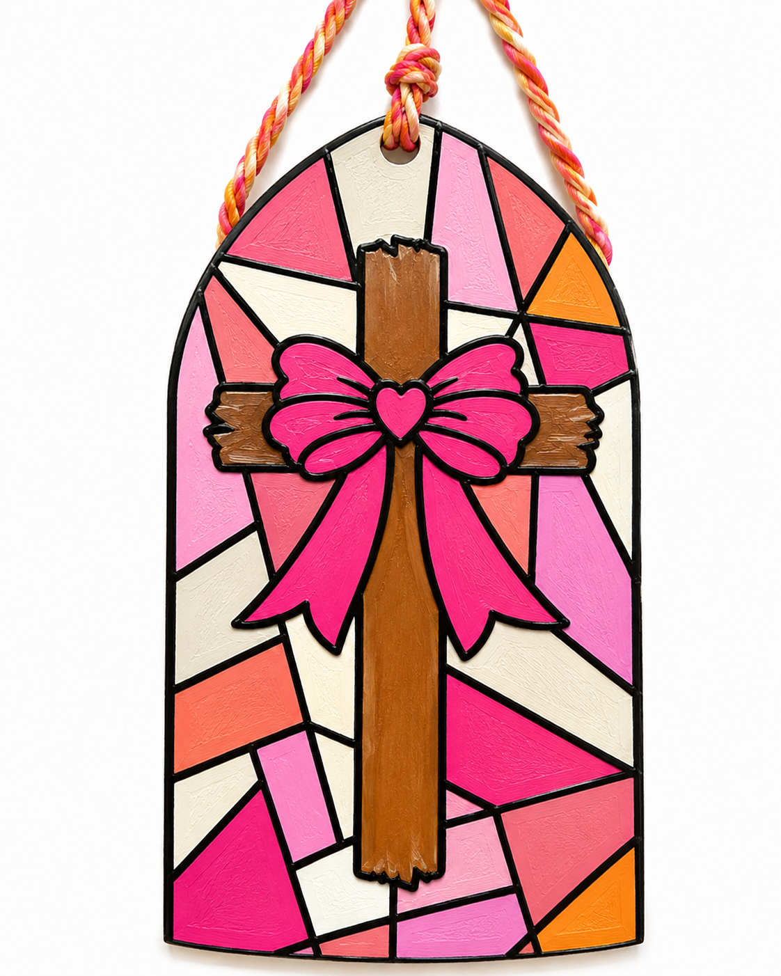 Stained Glass Cross