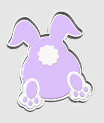 Bunny Butt Trinket Dish