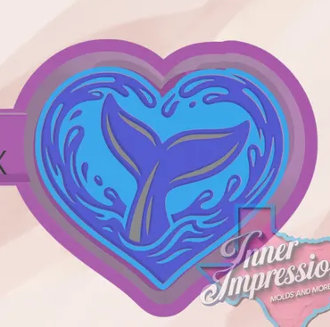 Heart Whale Tail