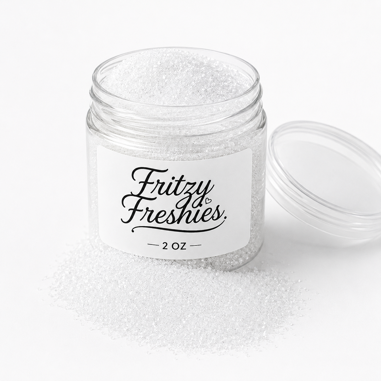 Cottontail white fine glitter