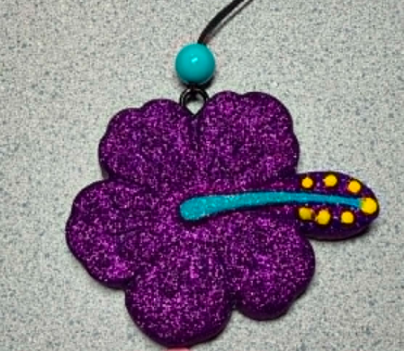 3D Hibiscus Flower