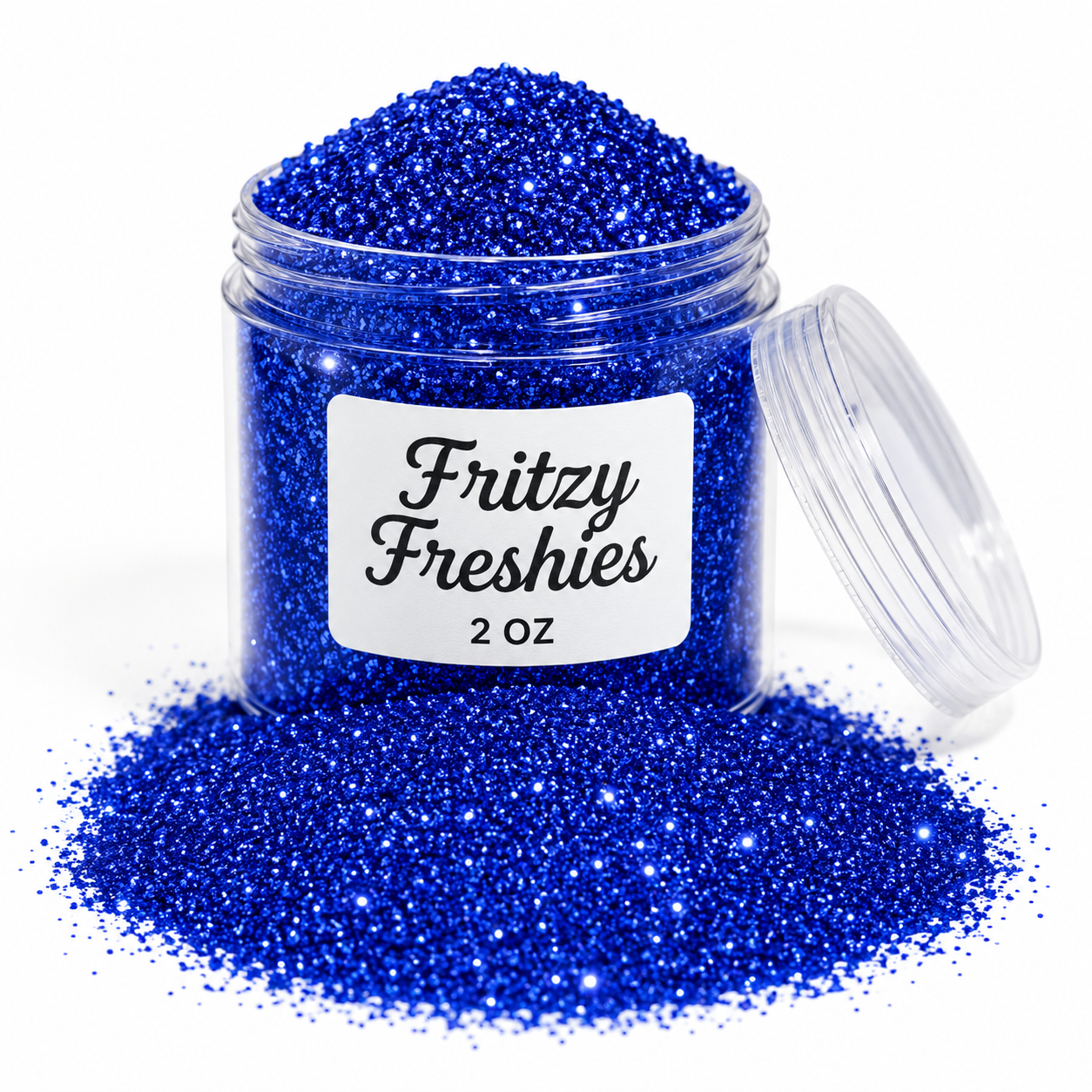 Royal Blue Streak fine glitter