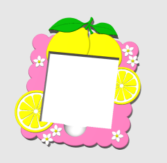 Lemon Sticky Note Holder