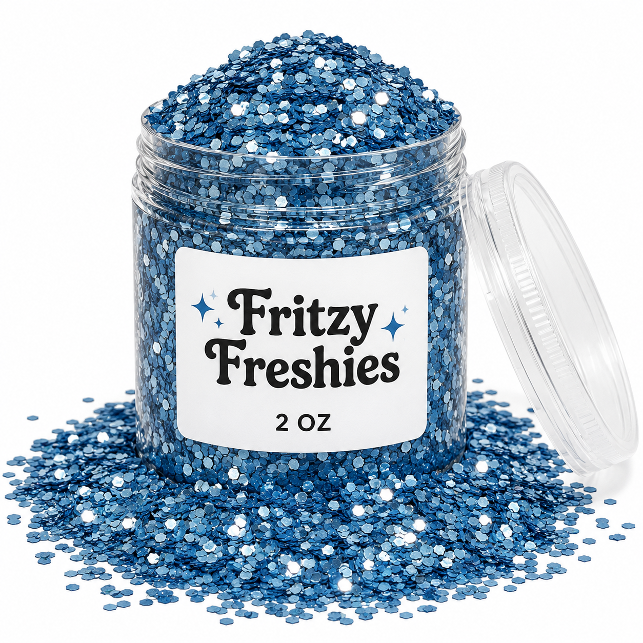Carolina Blue Chunky Glitter