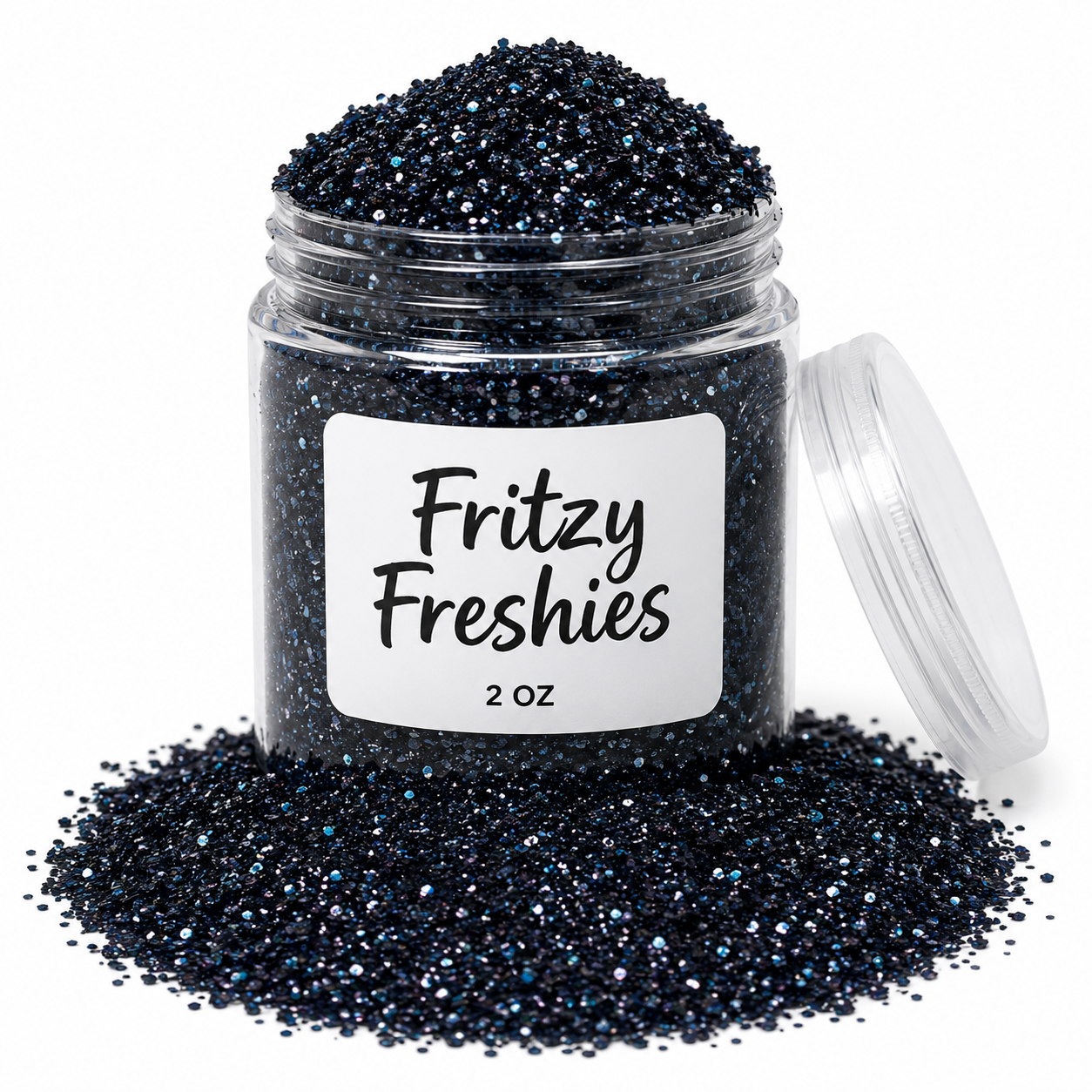 Midnight Navy Chunky Glitter