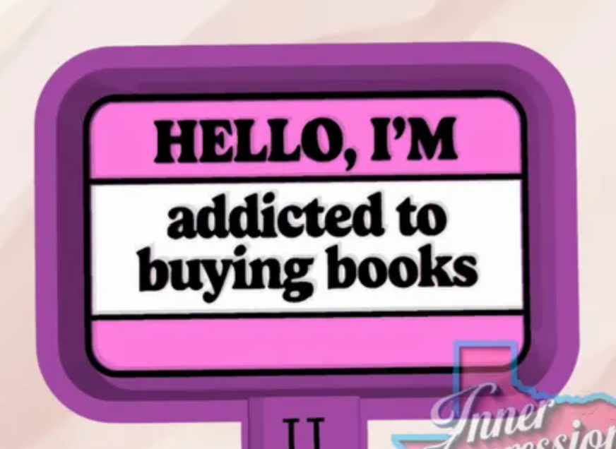 Addicted to buying books