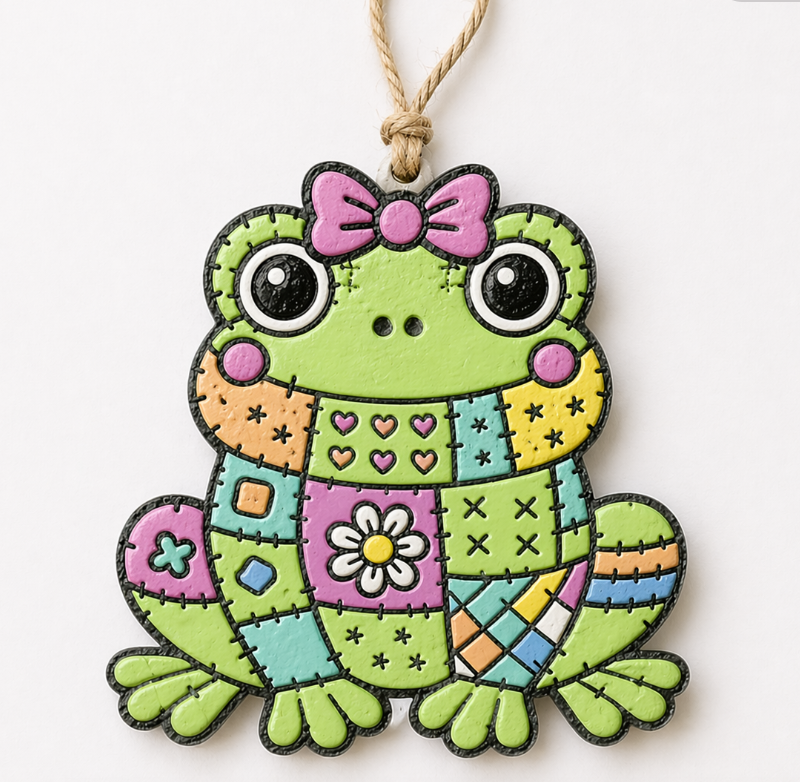 Patchwork Frog