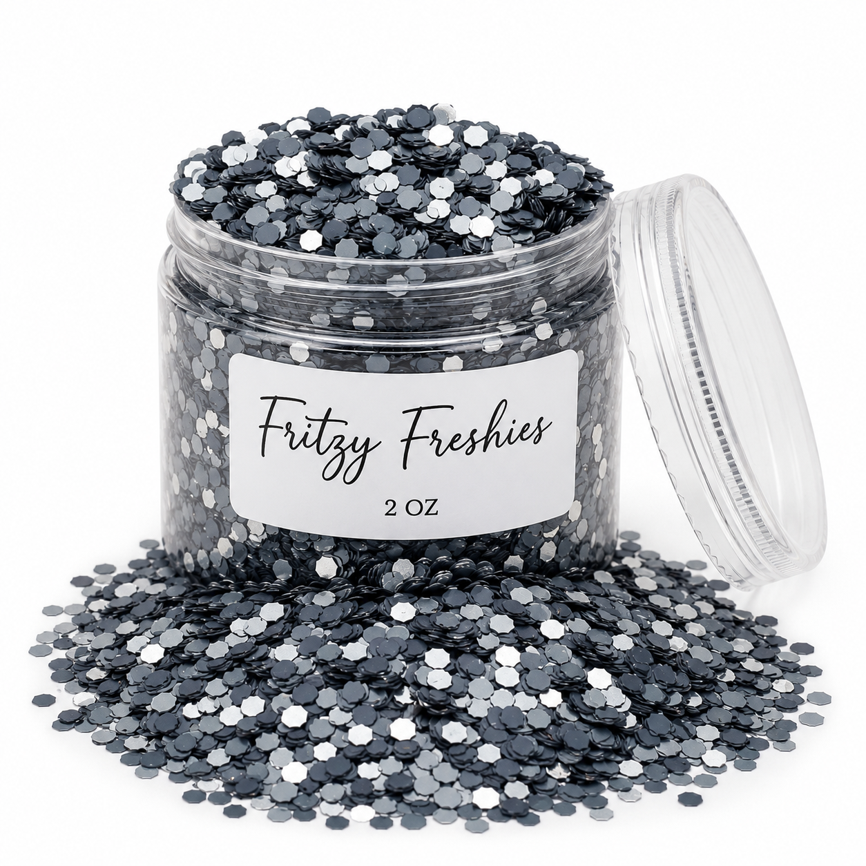 Battleship Gray Jumbo Glitter