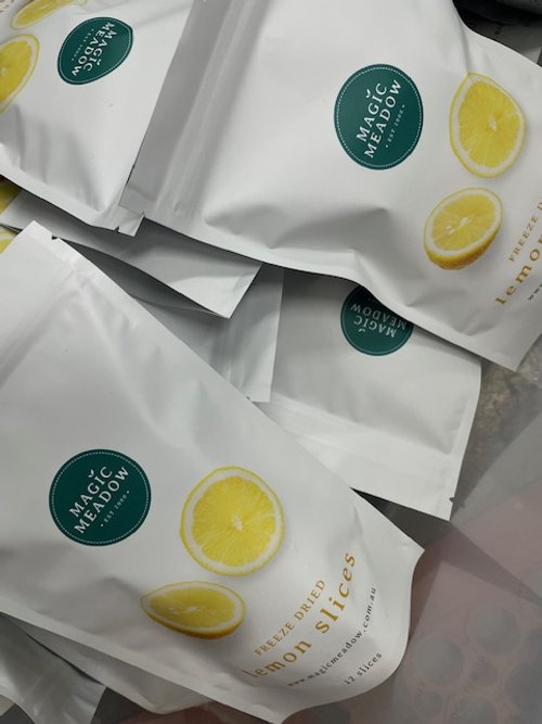 Freeze Dried Lemon Slices