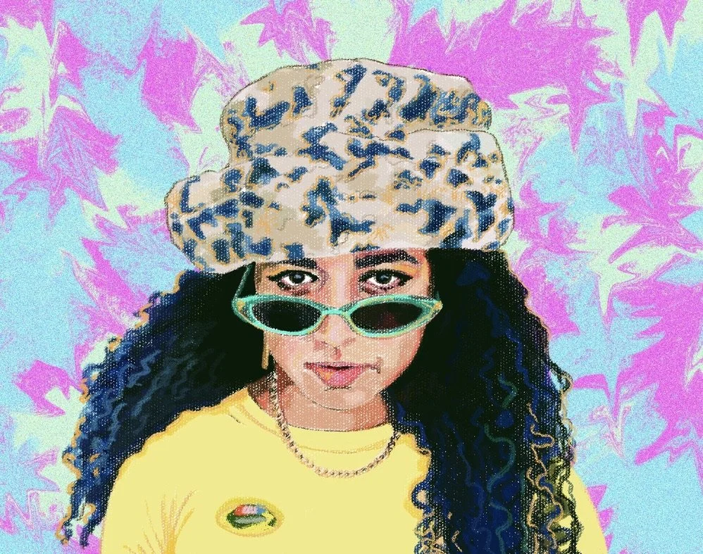 This digital illustration of pop musician Remi Wolf was created to accompany an article on the singer, which was published in the Brown Daily Herald in 2022. 