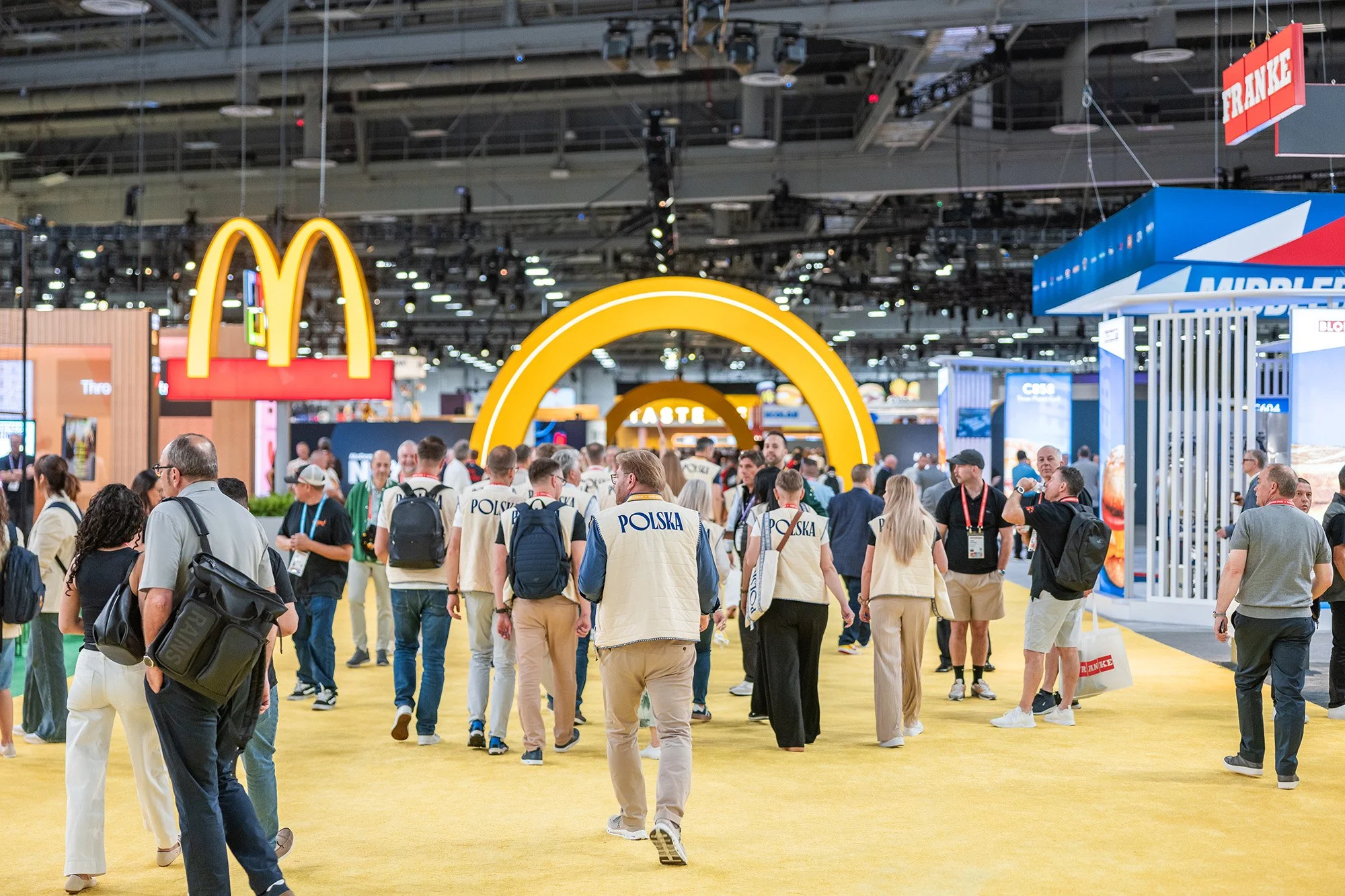 Overview of McDonald's booth entry WWC 2026