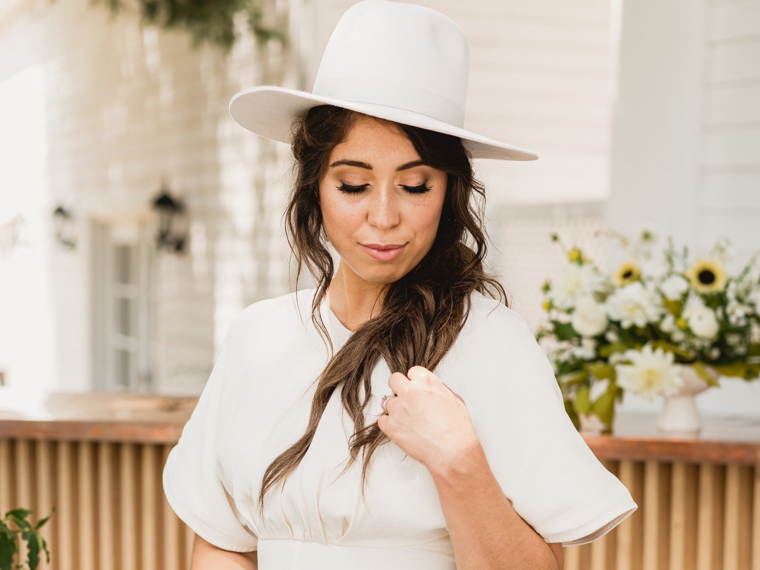 Nontraditional Bridal Look BONT